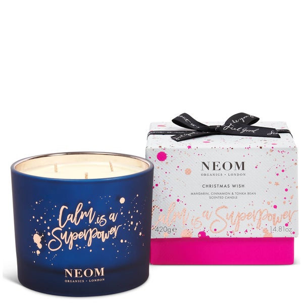NEOM Christmas Wish 3 Wick Candle 420g