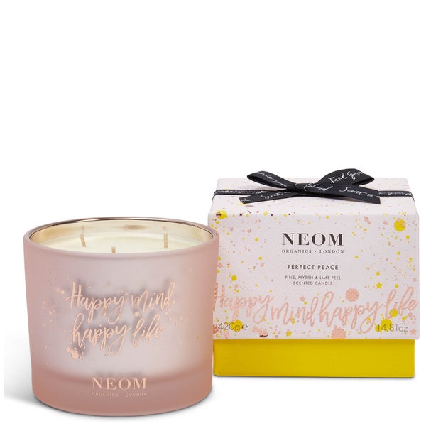 NEOM Perfect Peace 3 Wick Candle 420g Koop online bij lookfantastic