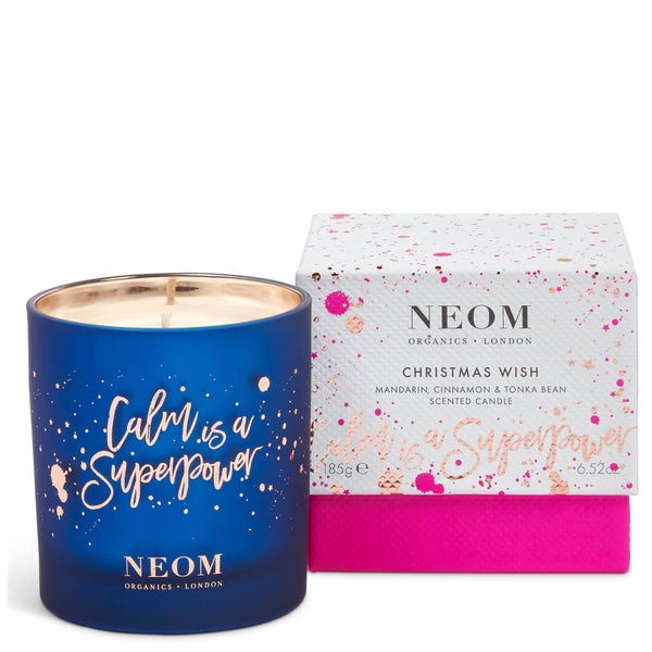 NEOM Christmas Wish 1 Wick Candle 185g LOOKFANTASTIC