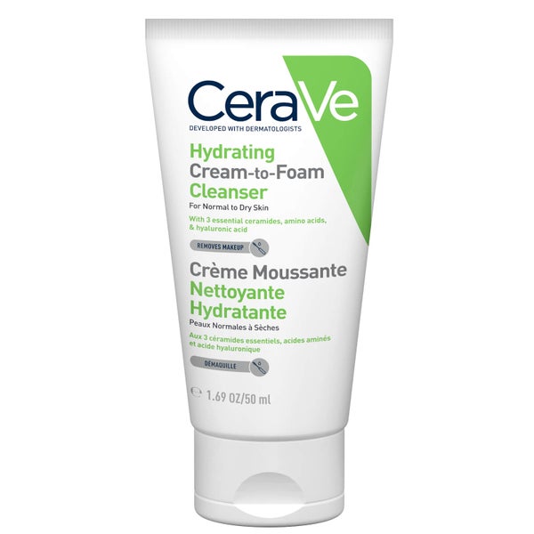 CeraVe Creamy Cleanser 50ml LOOKFANTASTIC