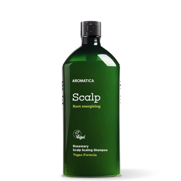 AROMATICA Rosemary Scalp Scaling Shampoo 400ml LOOKFANTASTIC