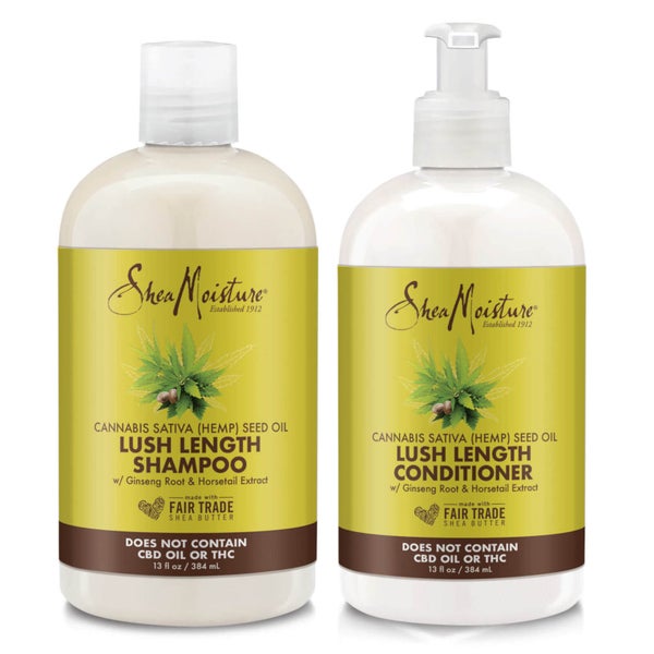 SheaMoisture Shampoo and Conditioner Hemp Seed Oil Duo lookfantastic
