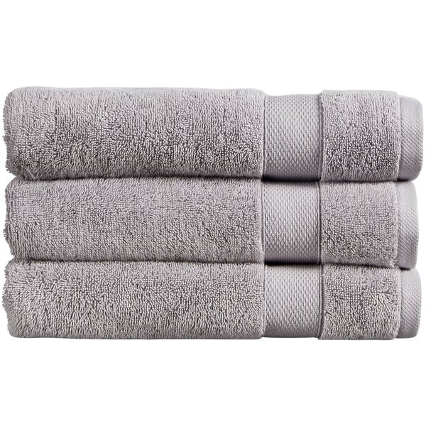 Christy Refresh Bath Towel Set of 2 Dove Grey