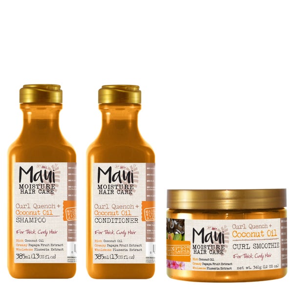 Maui Moisture Coconut Oil Collection LOOKFANTASTIC