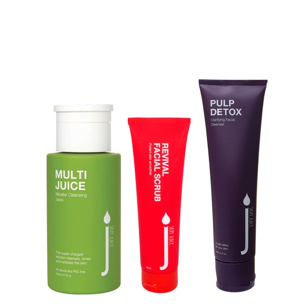 Skin Juice Clearing Cleanse and Tone Set 룩판타스틱 코리아 해외직구