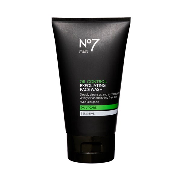 Men Oil Control Exfoliating Face Wash 150ml No7 UK