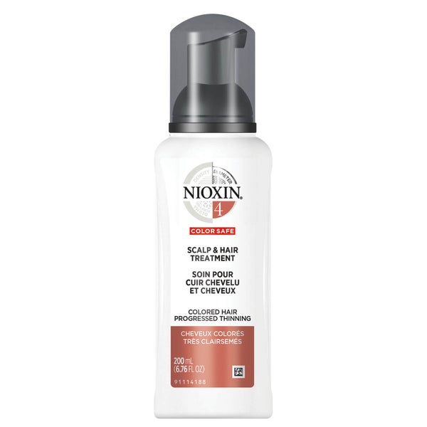 NIOXIN System 4 Scalp and Hair Leavein Treatment for Color Treated