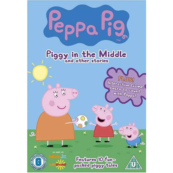 Peppa Pig Piggy In The Middle DVD Zavvi UK