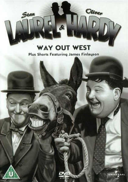 Laurel & Hardy - Way Out West Plus James Finlayson Shorts