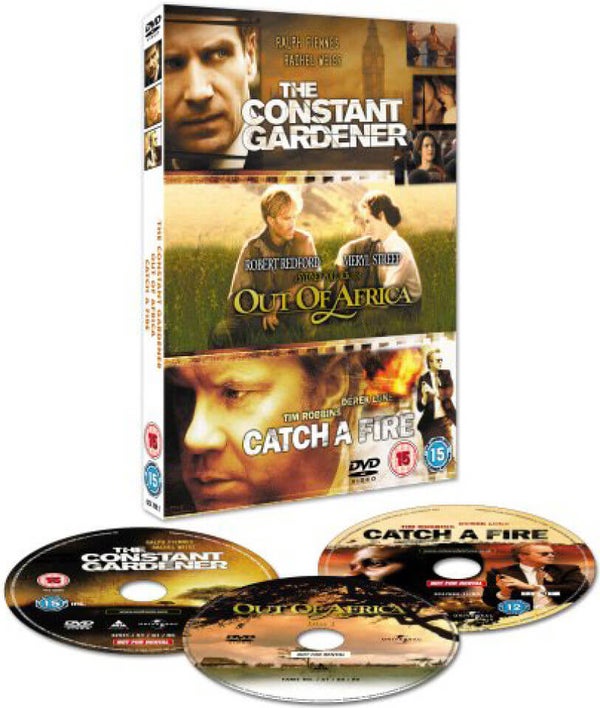 The Constant Gardener/Out Of Africa/Catch A Fire