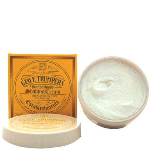 Крем для бритья с ароматом сандала в тубе Geo. F. Trumper's Shave Cream Tub - Sandalwood 200 г