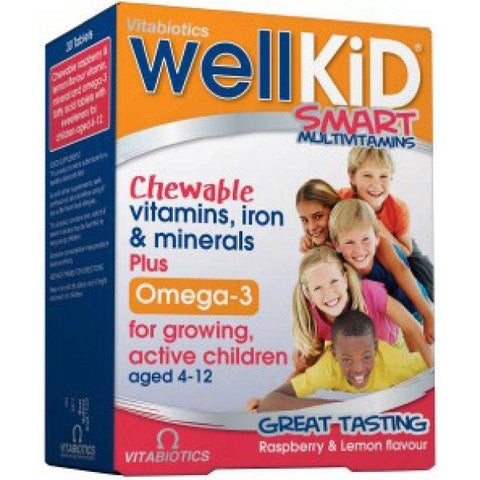 Vitabiotics Wellkid Multivitamins For Active Children (30 Tablets)