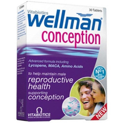 Vitabiotics Wellman Conception (30 Tablets)
