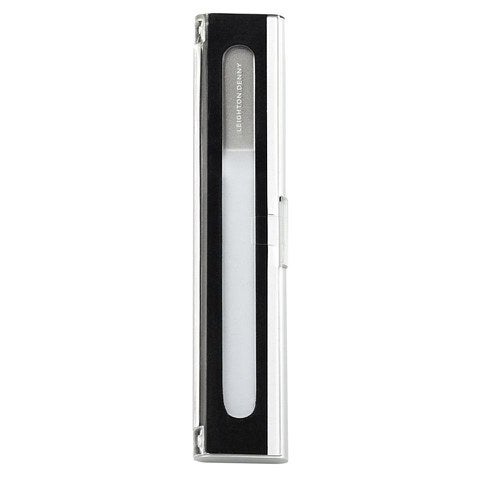 Leighton Denny Crystal Nail File With Aluminum Case (135Mm)