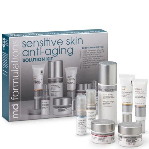 MD Formulations Sensitive Skin Anti-Aging Kit (worth £91.88)
