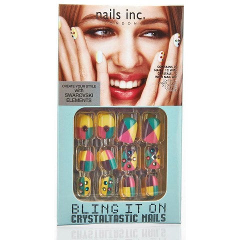 nails inc. Bling It On Crystaltastic Nails - Summer Pastel