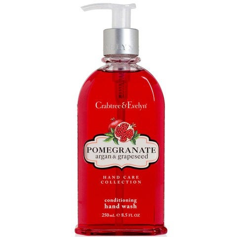Crabtree & Evelyn Pomegranate, Argan and Grapeseed Conditioning Hand Wash (250 ml)