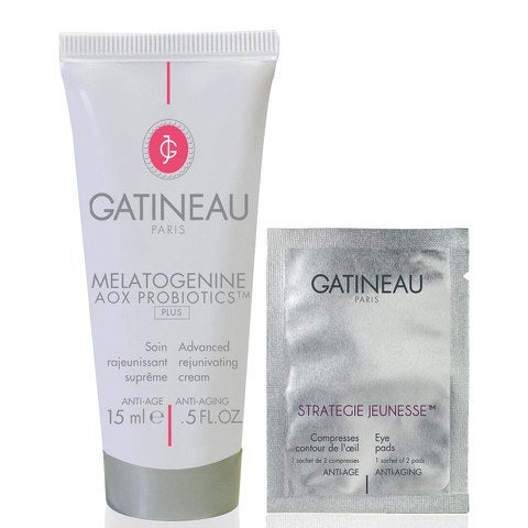 Gatineau Melatogenine AOX Advanced Cream and Collagen Eye Compress