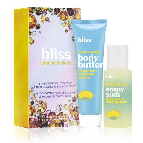 bliss Lemony Trinkets produits de bain