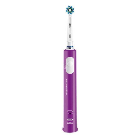 Oral B PRO 600 Colour Edition Toothbrush - Purple
