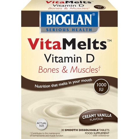 Bioglan Vitamelts Vitamin D (30 Tablets)