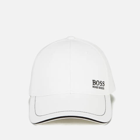 BOSS Men's Embroidered Logo Cap - White