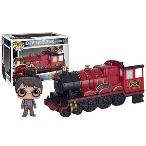 Harry Potter Hogwarts Express Engine Vehicle with Harry Potter Pop! Vinyl Figure