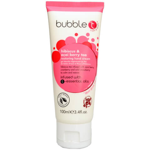 Bubble T Hand Cream - Hibiscus & Acai Berry Tea 100 мл