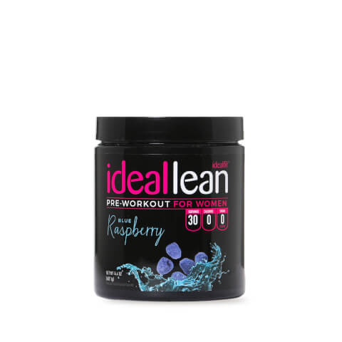IdealLean Pre-Workout - Blue Raspberry - 30 Servings