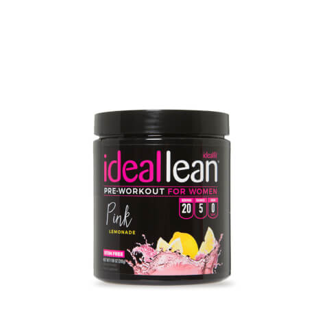 IdealLean Stim Free Pre-Workout - Pink Lemonade - 30 Servings