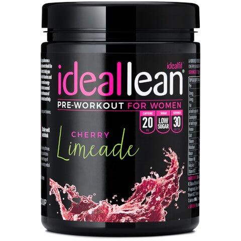 IdealLean Pre-Workout - Cherry Limeade 300g