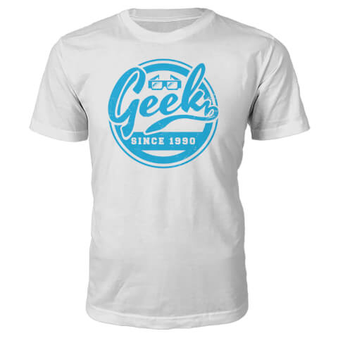 Geek Since 1990's T-Shirt- White