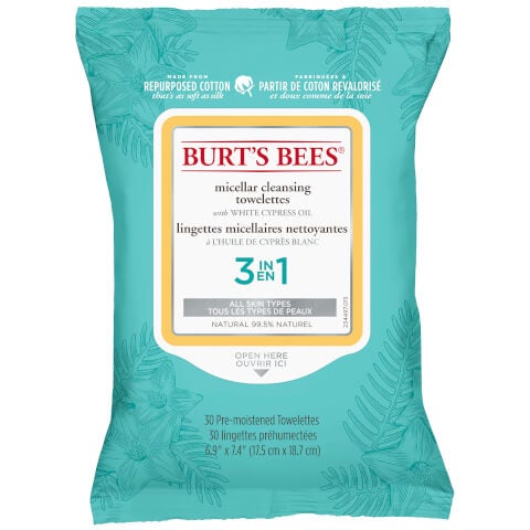 Burt's Bees Micellar Cleansing Towelettes - 30 Count