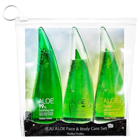 Holika Holika Jeju Aloe Face And Bodycare Set zestaw pielęgnacyjny do twarzy i ciała