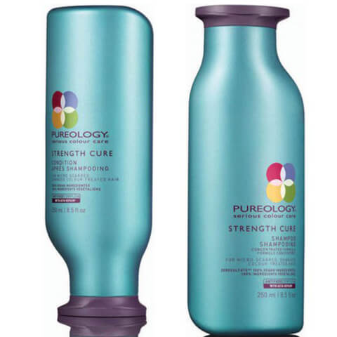 Pureology Strength Cure Colour Care Shampoo and Conditioner Duo szampon i odżywka do włosów farbowanych 250 ml