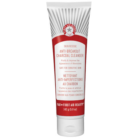 First Aid Beauty Skin Rescue Anti-Breakout Charcoal Cleanser (ファースト エイド ビューティー スキン レスキュー アンチブレークアウト チャコール クレンザー)