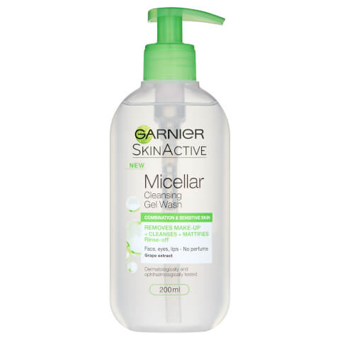 Garnier Micellar Gel Face Wash Combination & Sensitive Skin -puhdistusgeeli 200ml