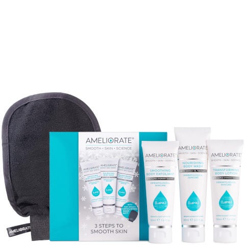 AMELIORATE 3 Steps to Smooth Skin Christmas Limited Edition (Worth £32.50)