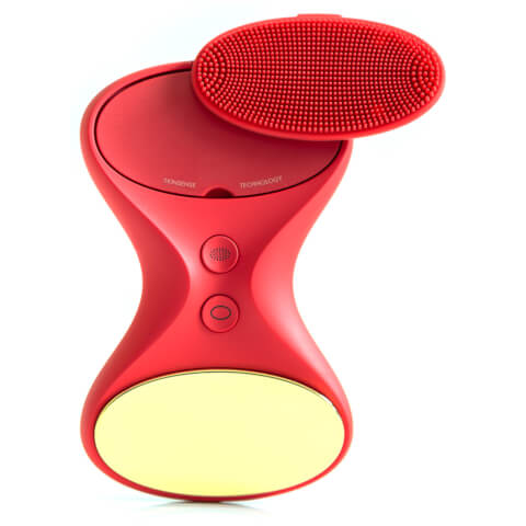 BeGlow Limited Edition Tia Rouge: All-in-One Sonic Skin Care System - Red