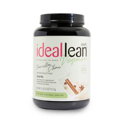 Ideallean Vegan Protein - Vanilla Chai - 30 Servings