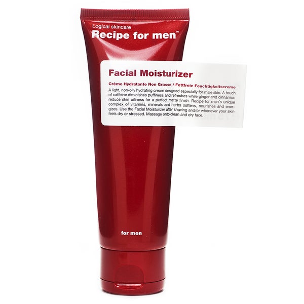 Recipe For Men Recipe For Men Facial Moisturiser 75ml
