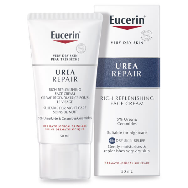 Eucerin Eucerin UreaRepair Rich Replenishing Face Cream with 5% Urea 50ml