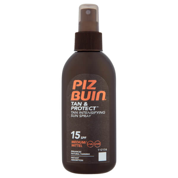 Piz Buin Piz Buin Tan & Protect Tan Intensifying Sun Spray - Medium SPF15 150ml