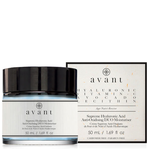 Avant Skincare Moisturizzatore DUO antiossidante di acido ialuronico supremo