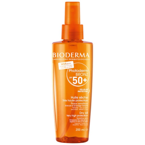 Bioderma Bioderma Photoderm BRONZ HUILE SECHE SPF 50+ Olio secco Protezione solare abbronzante
