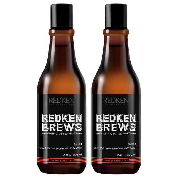 Redken Redken Brews duo shampoo 3 in 1 per uomo