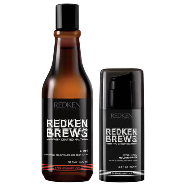 Redken Redken Brews Men's duo pasta modellante per uomo
