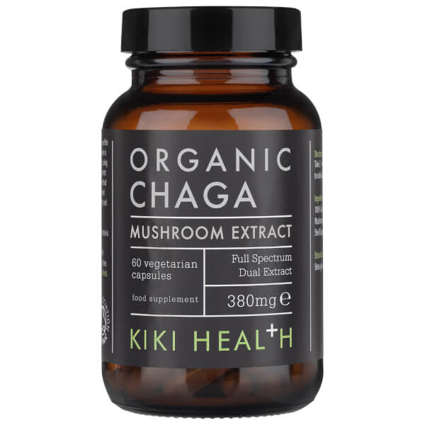 KIKI Health KIKI Health Organic Chaga Extract Mushroom (60 Vegicaps)
