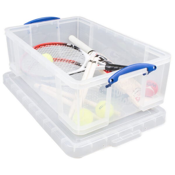 Really Useful Storage Box Clear 50L Homebase