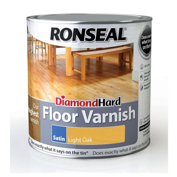 RONSEAL DIAMOND HARD FLOOR VARNISH L.OAK Homebase RONSEAL DIAMOND HARD FLOOR VARNISH L.OAK Homebase